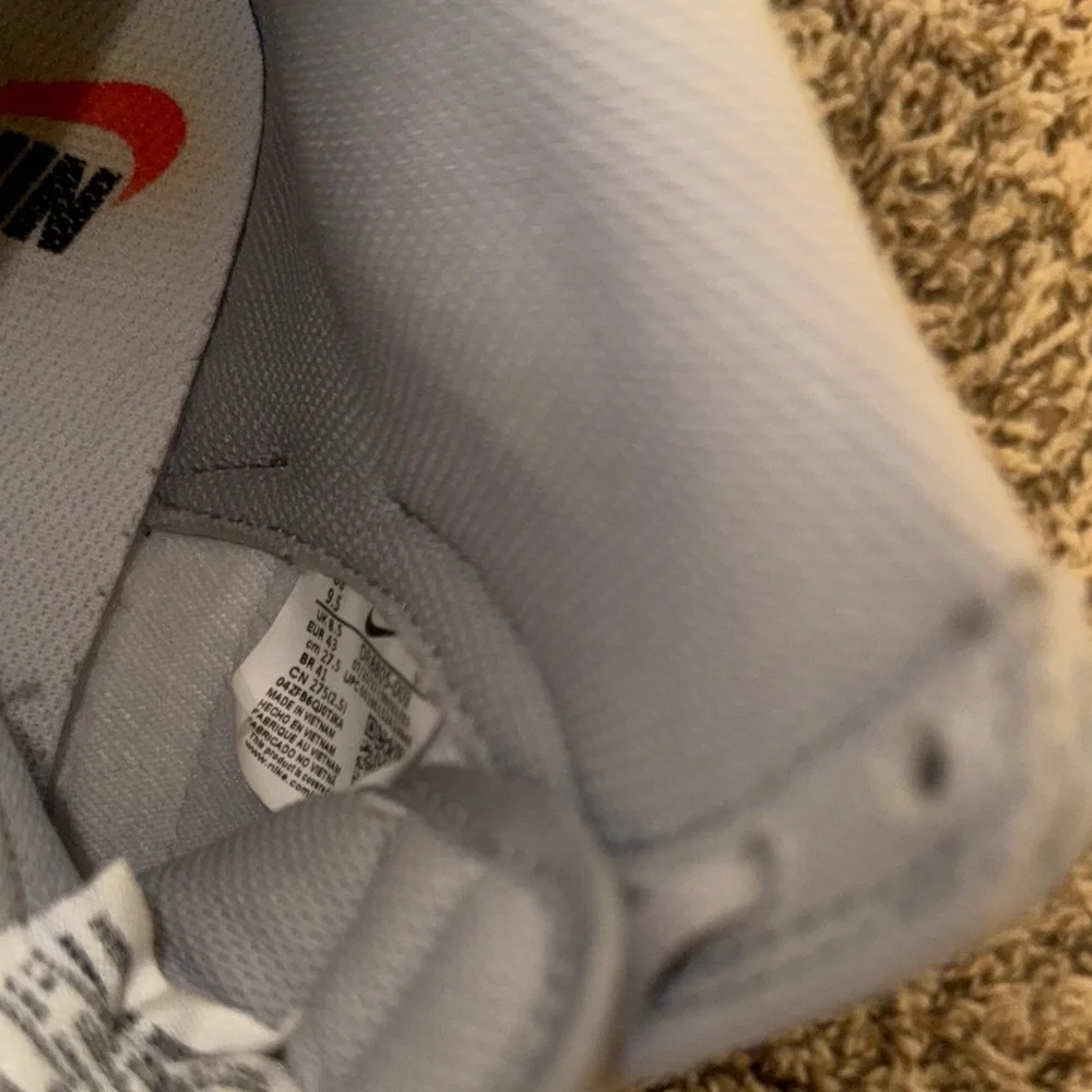 Nike Gray High-Top Athletic Shoes - Picture 13 of 13